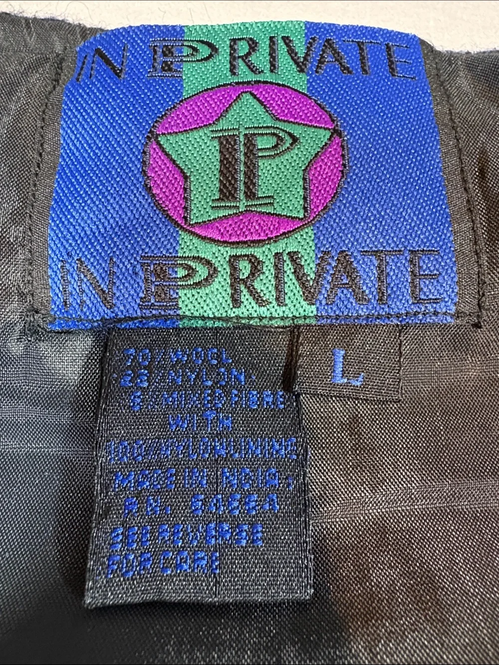 In Private vintage 90s